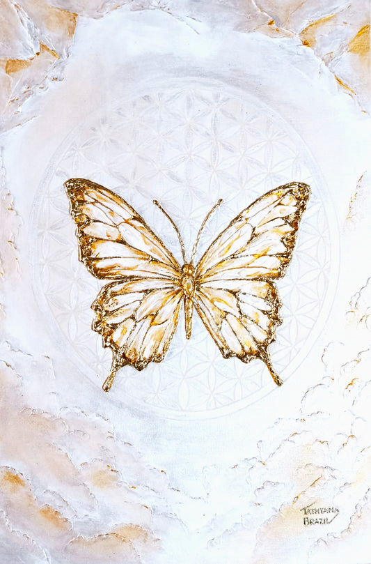 Flor da Vida II - 40cm x 60cm - TBFA-FV-2026-009